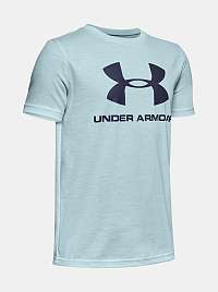 Modré chlapčenské športové tričko Under Armour