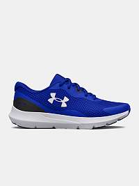 Modré chlapčenské topánky Under Armour UA BGS Surge 3