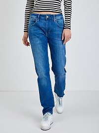Modré dámske džínsy Pepe Jeans Bradley