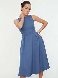 Modré dámske šaty Trendyol