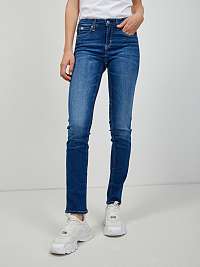 Modré dámske slim fit rifle Calvin Klein Jeans