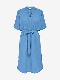 Modré šaty so zaväzovaním Jacqueline de Yong Theis