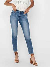 Modré slim fit džínsy Jacqueline de Yong New Tyson