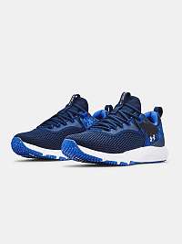 Modré tenisky Under Armour Charged Focus Print-NVY