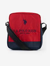 Modro-červená pánska taška cez rameno U.S. Polo Assn.