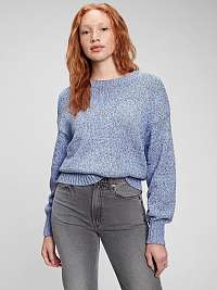 Modrý dámsky pletený sveter GAP