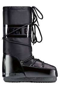Moon Boot čierne zimné topánky Classic Plus Black