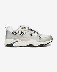 NAPAPIJRI strieborné tenisky Trainers Leaf Low Iridescent