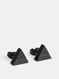 Náušnice s dreveným detailom Nox Earrings Triangle BeWooden