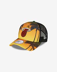 New Era čierno-žltá pánska šiltovka Miami Heat A-Frame 9Forty