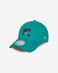 New Era New York Yankees Logo 9Forty Šiltovka Modrá Zelená