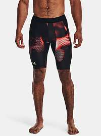 Nohavice a kraťasy pre mužov Under Armour - čierna, červená