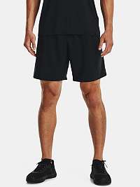 Nohavice a kraťasy pre mužov Under Armour - čierna, oranžová