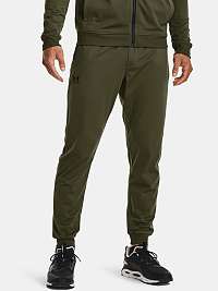 Nohavice Under Armour SPORTSTYLE TRICOT JOGGER- zelená