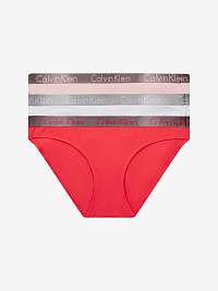 Nohavičky pre ženy Calvin Klein - biela, ružová, červená