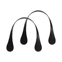 O bag čierne krátke koženkové rúčky Extra Slim Nero
