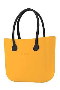 O bag kabelka Becco Doca s čiernymi dlhými koženkovými rúčkami