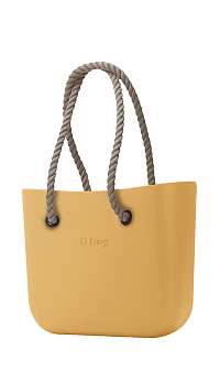 O bag  kabelka Caramello s dlhými povrazmi natural
