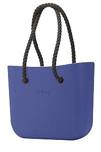 O bag kabelka Cobalto s čiernymi povrazovými rúčkami