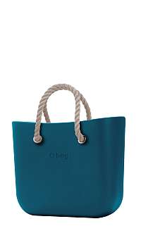 O bag kabelka MINI Ottanio s krátkymi povrazmi natural