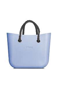 O bag kabelka MINI Skyway so sivými krátkymi povrazmi