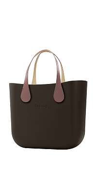 O bag kabelka MINI Testa di Moro s krátkymi koženkovými rúčkami Extra Slim Phard