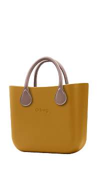 O bag  kabelka Narcis s krátkou koženkou Tortora