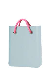 O bag kabelka O Chic Polvere s ružovými krátkymi lanovými rúčkami Rosa