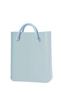 O bag kabelka O Chic Polvere so svetlomodrými krátkymi rúčkami Skyway