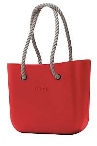 O bag kabelka Rosso s dlhými povrazovými rúčkami natural