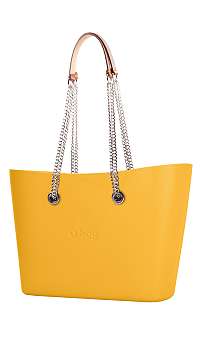 O bag kabelka Urban Cedro s retiazkovými rúčkami Cuoio/Silver