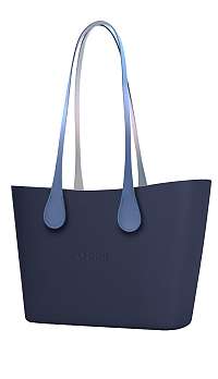 O bag kabelka Urban Navy s dlhými koženkovými rúčkami Extra Slim Avio