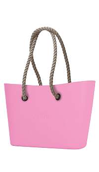 O bag kabelka Urban Pink s dlhými povrazmi natural