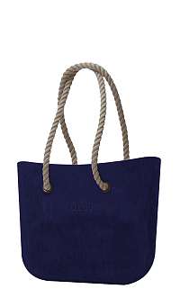 O bag kabelka Brush Iris s dlhými povrazmi natural
