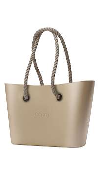 O bag Urban kabelka Sabbia s dlhými povrazmi natural