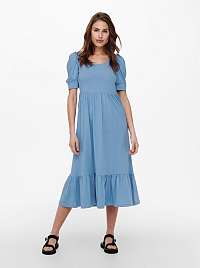 Only modré midi šaty May