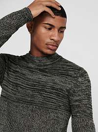 ONLY & SONS sivý pánsky sveter