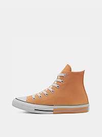 Oranžové členkové tenisky Converse Chuck Taylor All Star High Top