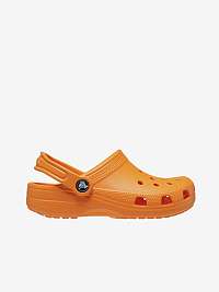 Oranžové detské papuče Crocs