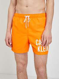 Oranžové pánske plavky Calvin Klein