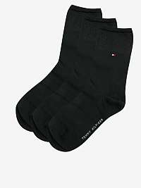 Pánska ponožková súprava v čiernej farbe Tommy Hilfiger Sock 3P Sparkle Giftbox
