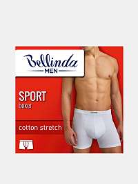 Pánske boxerky SPORT BOXER - Pánske športové boxerky - biele