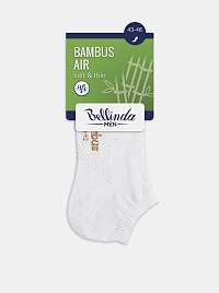 Pánské nízké ponožky BAMBUS AIR IN-SHOE SOCKS - Krátké pánské bambusové ponožky - černá