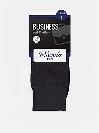 Pánske ponožky BUSINESS SOCKS - Pánske business ponožky - modrá