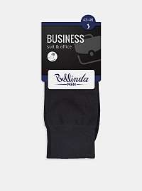 Pánske ponožky BUSINESS SOCKS - Pánske business ponožky - šedá