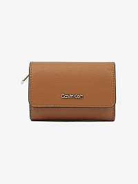 Peňaženky pre ženy Calvin Klein - hnedá