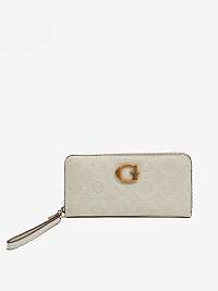 Peňaženky pre ženy Guess - svetlosivá