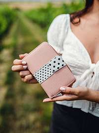 Peňaženky pre ženy Vuch - ružová, biela, čierna