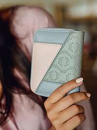 Peňaženky pre ženy Vuch - sivá, svetloružová