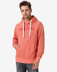 Pepe Jeans Neville Portobello Mikina Červená Béžová